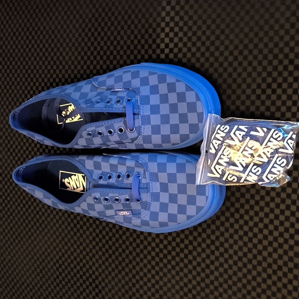 Vans Mono\Check True Blue Casual Shoes